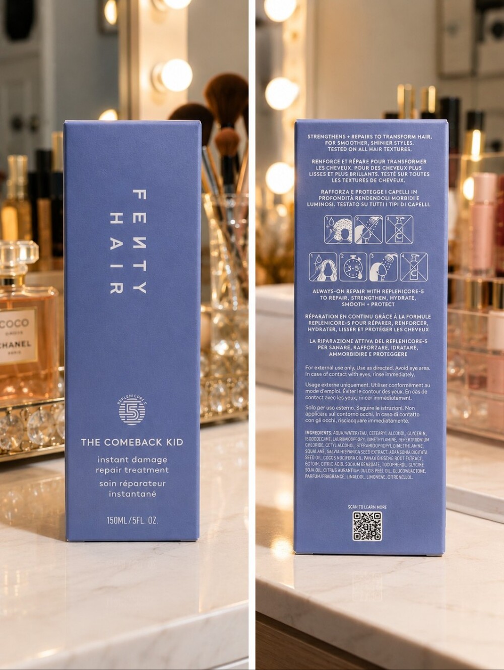 Fenty Hair NIB FULL SIZE – The Comeback Kid Instant Damage Repair Treatment